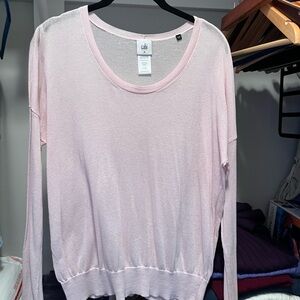 CAbi Soft Pink Knit Top new without tags